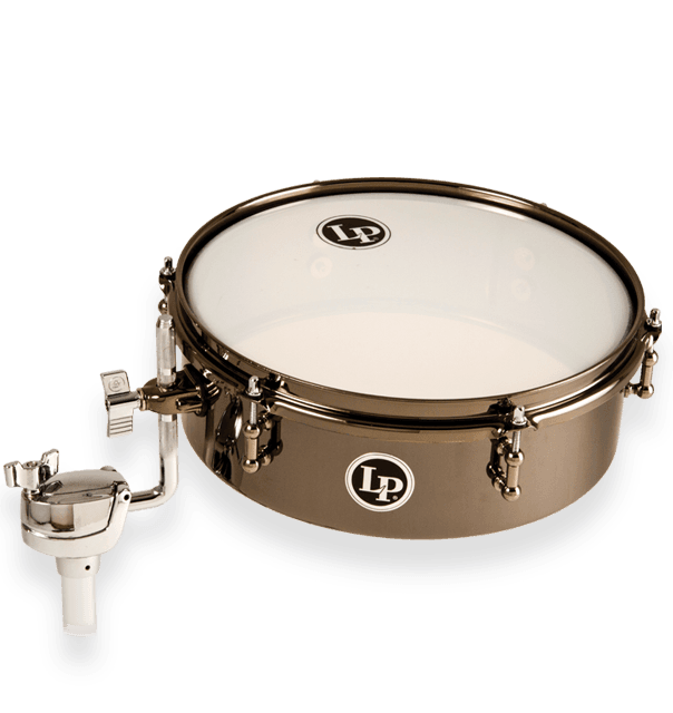 Batterie LP Latin Percussion LP812-BN 4x12" Timbale en nickel noir *EN STOCK*